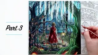 ROMANTIC COUNTRY the second tale | Fantasy Forest Part 3 | Prismacolor