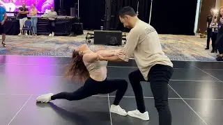 Sensual Bachata Workshop Demo | Daniel & Kiana | Pablo Dazan ft. DJ Alejandro - Antolog&iacute;a