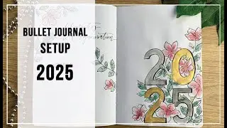 Bullet Journal Setup 2025 + Januar 2025  -  #BulletJournal -  Plan with me
