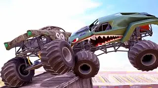 Monster Truck Crash Racing Demolition Derby Stunts
