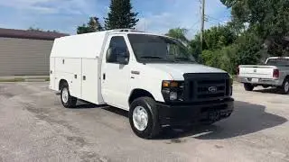 🎥 2013 Ford E-350 Knapheide Utility Van | Job Ready Work Van with Ladder Racks 🎥