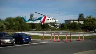 BCAS Air Ambulance C-GHCJ Landing