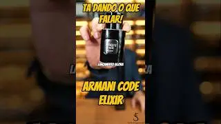ARMANI CODE ELIXIR - GIORGIO ARMANI (2025) O MELHOR LAN&Ccedil;AMENTO de 2025? RESENHA COMPLETA #perfume