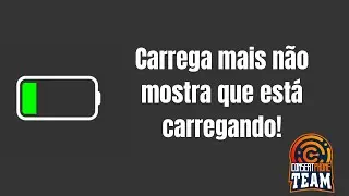 Celular Samsung carrega, mas não mostra carregando?