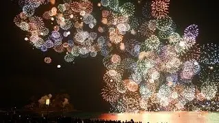 【4K】鬼ケ城大仕掛け　熊野大花火2016 フィナーレ