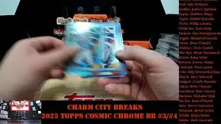 2025 Topps Cosmic Chrome #3/#4 - Half Case - Pick Your Team