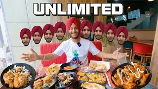 120 Items Veg and Non veg | Unlimited  Buffet  | Street Food India