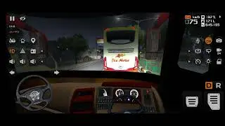 Bus simulator indonesia in One city to another city ##havye driver##day and night 