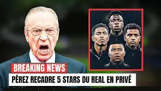 Florentino P&eacute;rez Explose : Il Recadre 5 Stars du Real Madrid en Priv&eacute; ! 😱 (R&eacute;v&eacute;lations Choc)