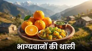 किस्मत वालों को मिलता ये पहाड़ी सुख 😋🏔️ | Pahadi Vlog