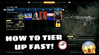 How To Tier Up Faster On Bo4! Contraband Absolute Zero (Update 1.09)