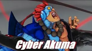 Street Fighter 5 mods Cyber Akuma (Mech Gouki)