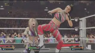 BayLeY vs ALexA BLisS vs Kairi Sane ,  Table match  !!!