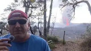 Passive dividend income from stock investments made it possible to view the volcano in Hawaii