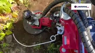 Meet the LU-001M Vineyard Weeding Machine, Precise Weeding Under Vine Care & Orchards
