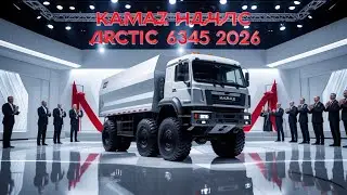 KamAZ Arctic 6345 2026 🚛❄️ Самый мощный арктический грузовик России | Полный обзор