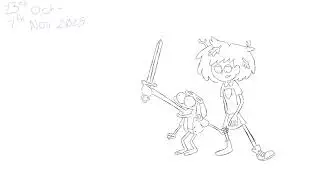 Amphibia Style Study [Anne and Sprig]