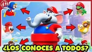 TODOS los POWER UPS de ANIMALES de Super Mario