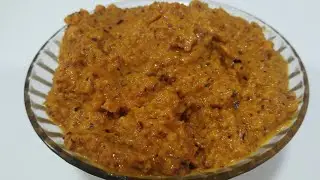 Andhra style Tomato chutney /idli Dosa chutney