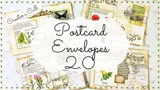 Postcard Envelopes - Another Way to Make Them That Is Just As Pretty!