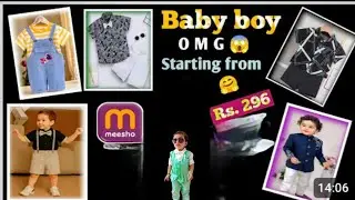 Today I did online shopping for Riyaansh🛍️🧳 meesho online shopping 🛍️🛒🥰😘