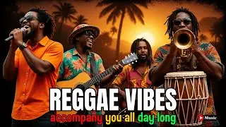 🌴 Reggae Calm Flow Live - Peaceful Jamaican Roots & Island Dub Music for Relaxation 2025
