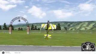 LOS Drone and 3D Airplane Simulator Session with Chillstep Music