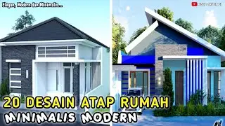 20 DESAIN ATAP RUMAH MINIMALIS MODERN TERBARU | LINK PEMBELIAN PRODUK ADA DI DESKRIPSI