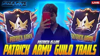 🔴Free Fire Live Guild trails with Facecam Reactions Telugu And Hindi 🔥 - Evening Stream #freefire