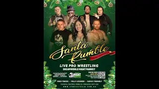 FULL MATCH - 20-PERSON SANTA RUMBLE MATCH - IPW SANTA RUMBLE DECEMBER 2024