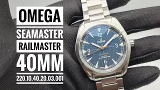 Omega Seamaster Railmaster Co‑Axial Master Chronometer 40mm 220.10.40.20.03.001