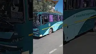 Hrtc  New Himdhara  Volvo bus Rampur -Shimla - Jammu #hrtc #new #himbus  #volvo #luxury