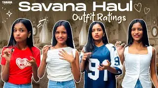 Savana Haul: Outfit Ratings 💗II Telugu vlog II #fashion #vlog @SahasraHoneyy ​