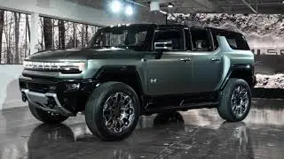 2024 GMC Hummer EV SUV vs. Tesla Model X, Rivian R1S Specs Comparison.