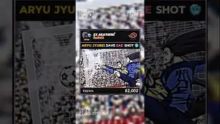 Aryu Jyubei Save Sae Shot 🥶 || Blue Lock #short #isagi #bluelock