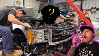 Truck Build Series Ep. 2: Matt&rsquo;s Moruzzi & 4L80 Drop in the GMC Sierra || The Return of MegaMatt10