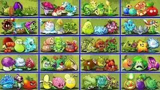 Random 20 Team Plants Vs All Zombies - Who Will Win? - Pvz 2 Team Plant Vs Team Plant