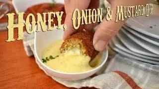 Honey Onion Mustard Sauce | Dipping Sauce | No-Cook