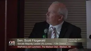 Morning Minute: Senate Majority Leader Scott Fitzgerald Previews GOP Senate Race