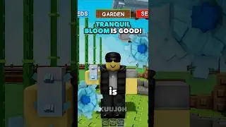 is The NEW TRANQUIL BLOOM Is actually GOOD? #roblox #shorts #growagarden