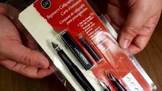 Manuscript Beginner Calligraphy Set Open Box