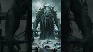 Giant Sea Monster Attacks London Bridge!  #short