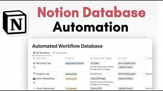 Notion Database Automation | Bulk Update Related Pages | Zapier