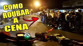 Motovlog: PORTA DA FACULDADE S&Oacute; CORTE DE GIRO COM A XJ6 😏