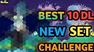 NEW BEST 10 DLS SET CHALLENGE (NEW SET) | Growtopia -  Set Challenge #130