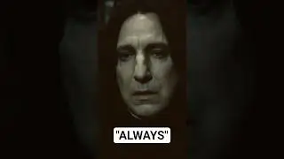 The Secret Letter Alan Rickman Wrote About Snape&rsquo;s Ending #shorts #harrypotter #severussnape #always