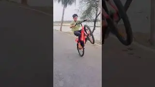 Mtb Cycle Wheelie Public Reaction😲 #shots #viral #youtube #Sgrider