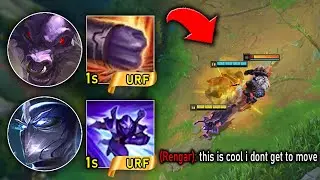 WE PLAYED AN ENDLESS CC CHAIN IN URF (HILARIOUS COMBOS) - League of Legends