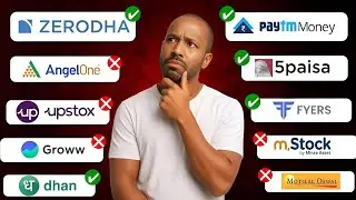 Which Trading App is Best in 2025 | Best Demat Account | Groww vs Angle one vs Zerodha