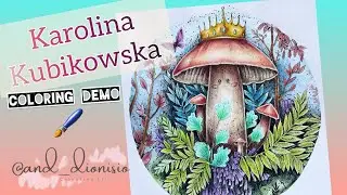 Circle of Nature Coloring Demo 🖌️ @karolinakubikowska7264